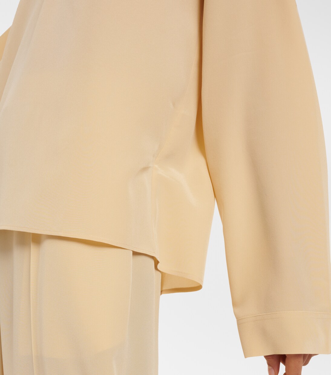 Blouse Braidwood en crêpe de soie | Joseph