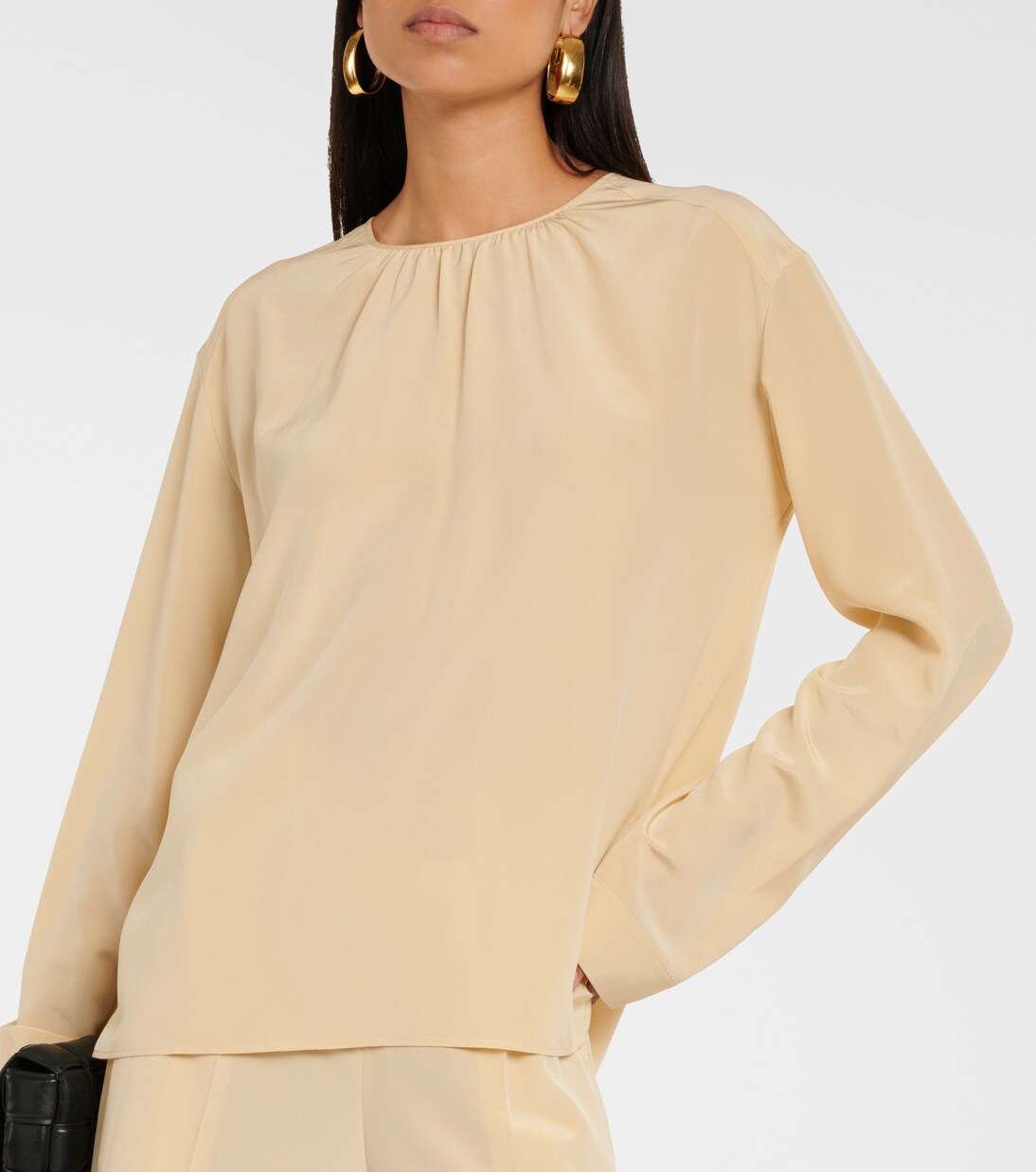 Blouse Braidwood en crêpe de soie | Joseph