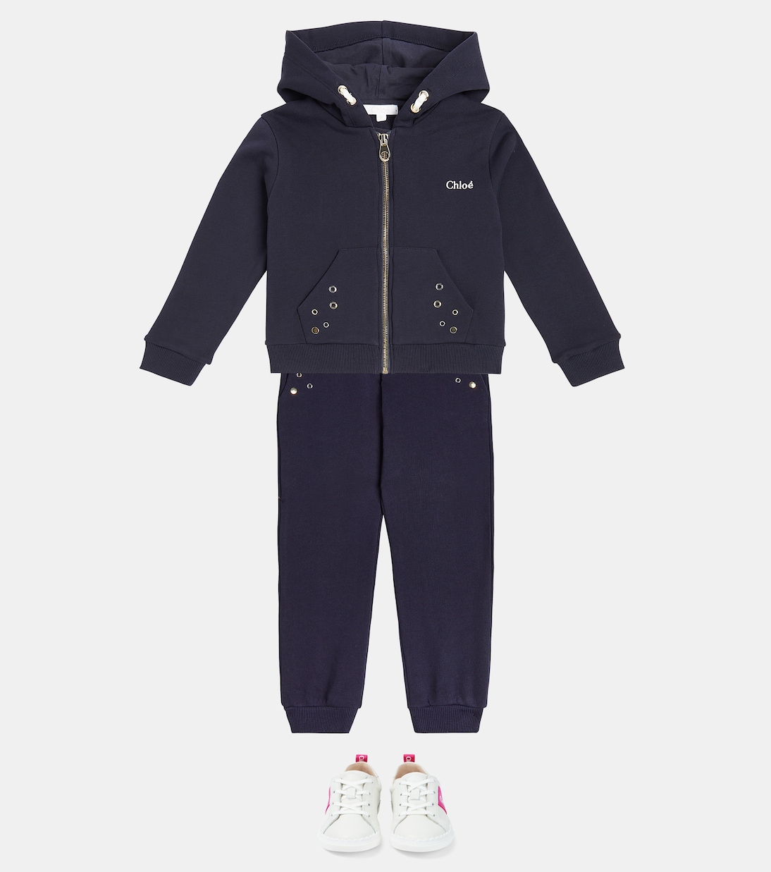Pantalon de survêtement en coton | Chloé Kids