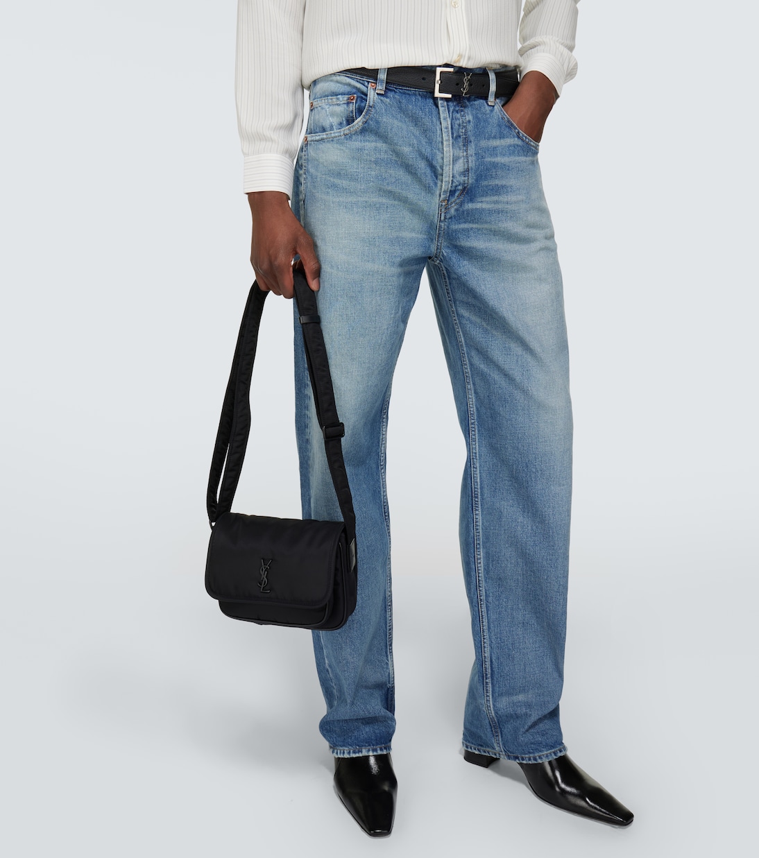 Messenger Bag Niki Small mit Leder | Saint Laurent