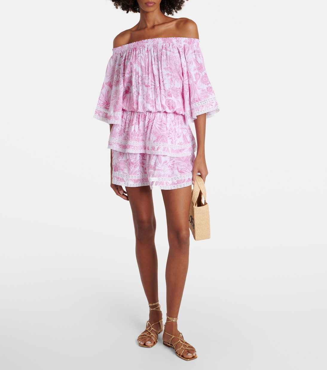 Vestido corto Micha floral | Melissa Odabash