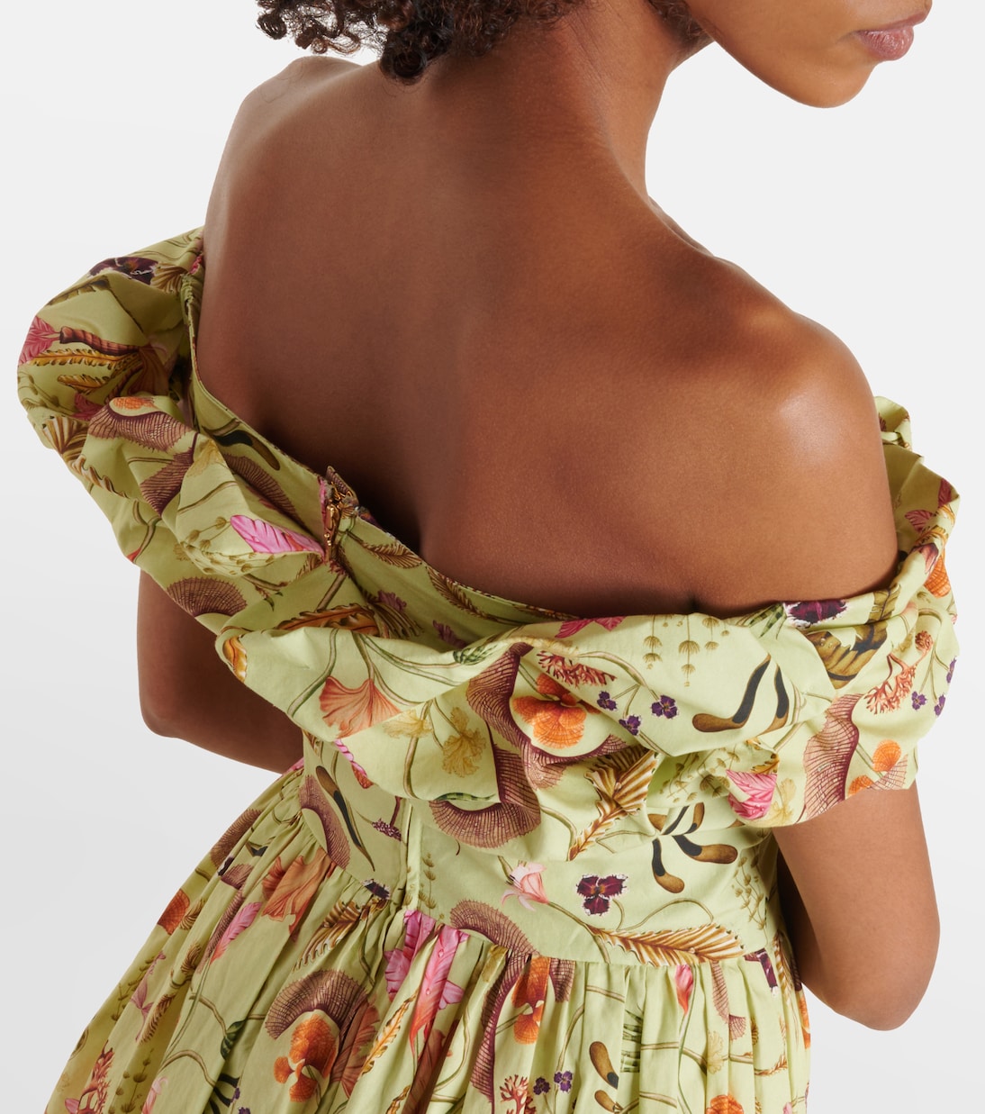 Maxikleid Espliego Habitat aus Baumwolle | Agua by Agua Bendita