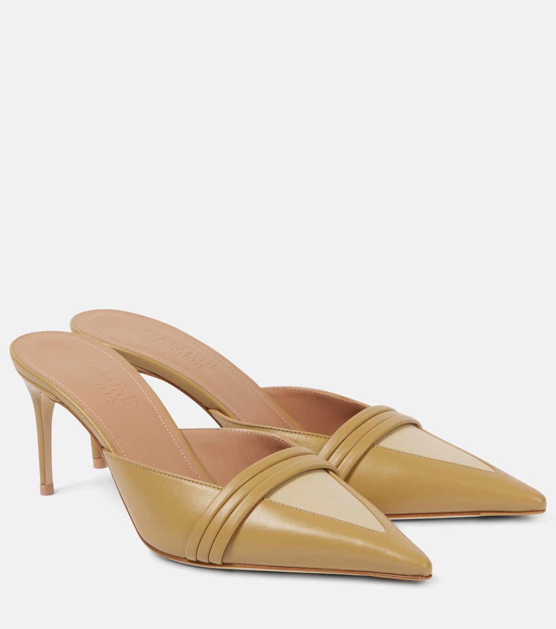 Mules Taron 70 in pelle | Malone Souliers