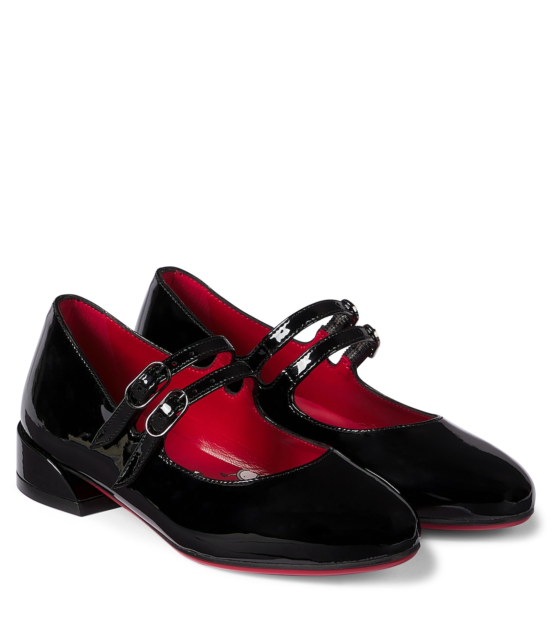 Ballerine Jane Fille in vernice | Christian Louboutin Kids