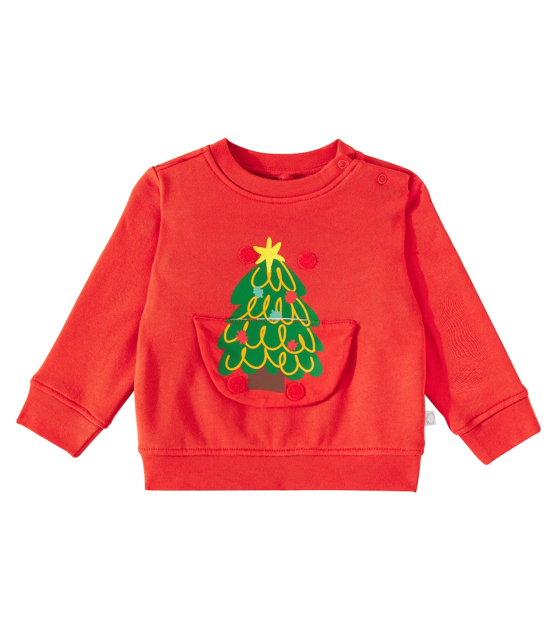 Baby - Felpa in jersey di cotone | Stella McCartney Kids