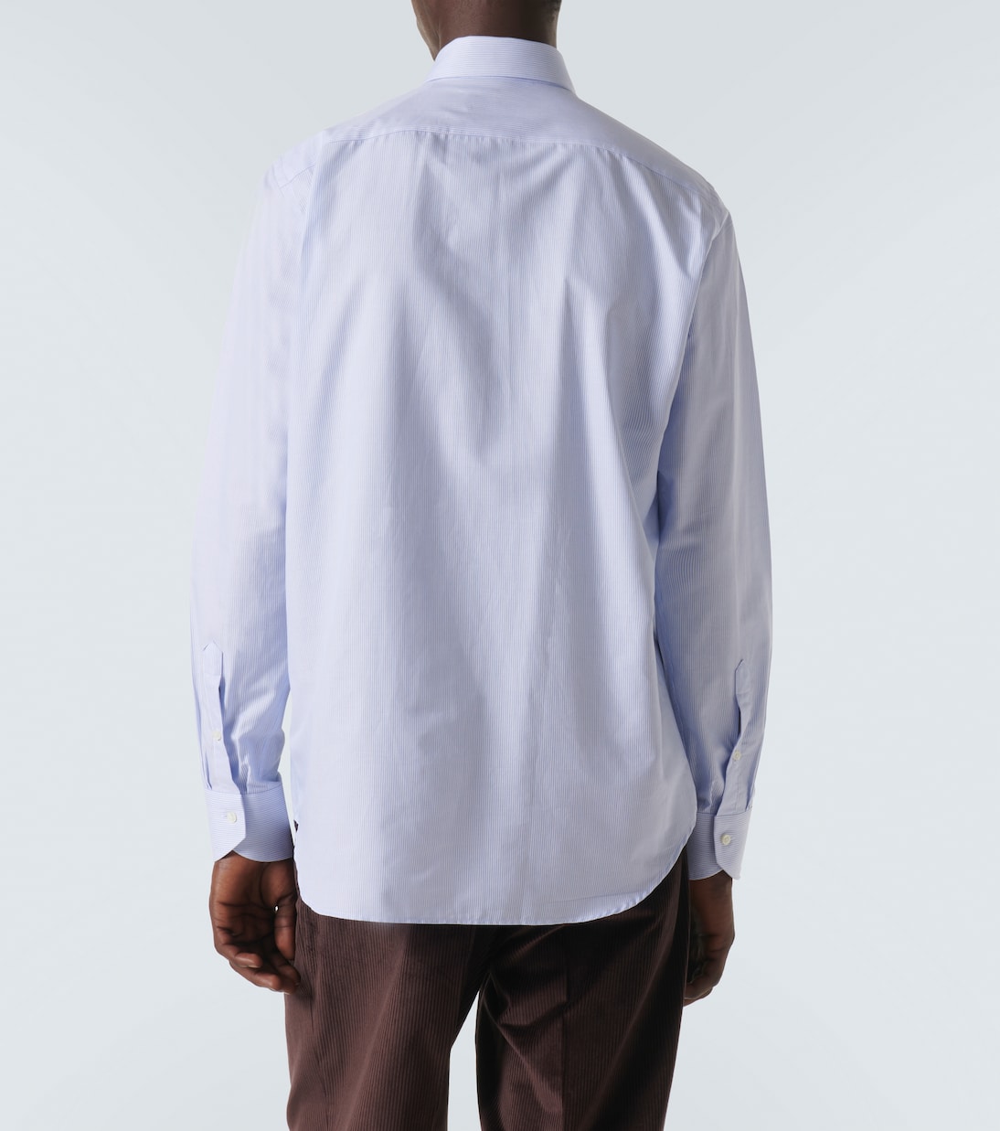 Camicia in popeline di cotone a righe | Canali