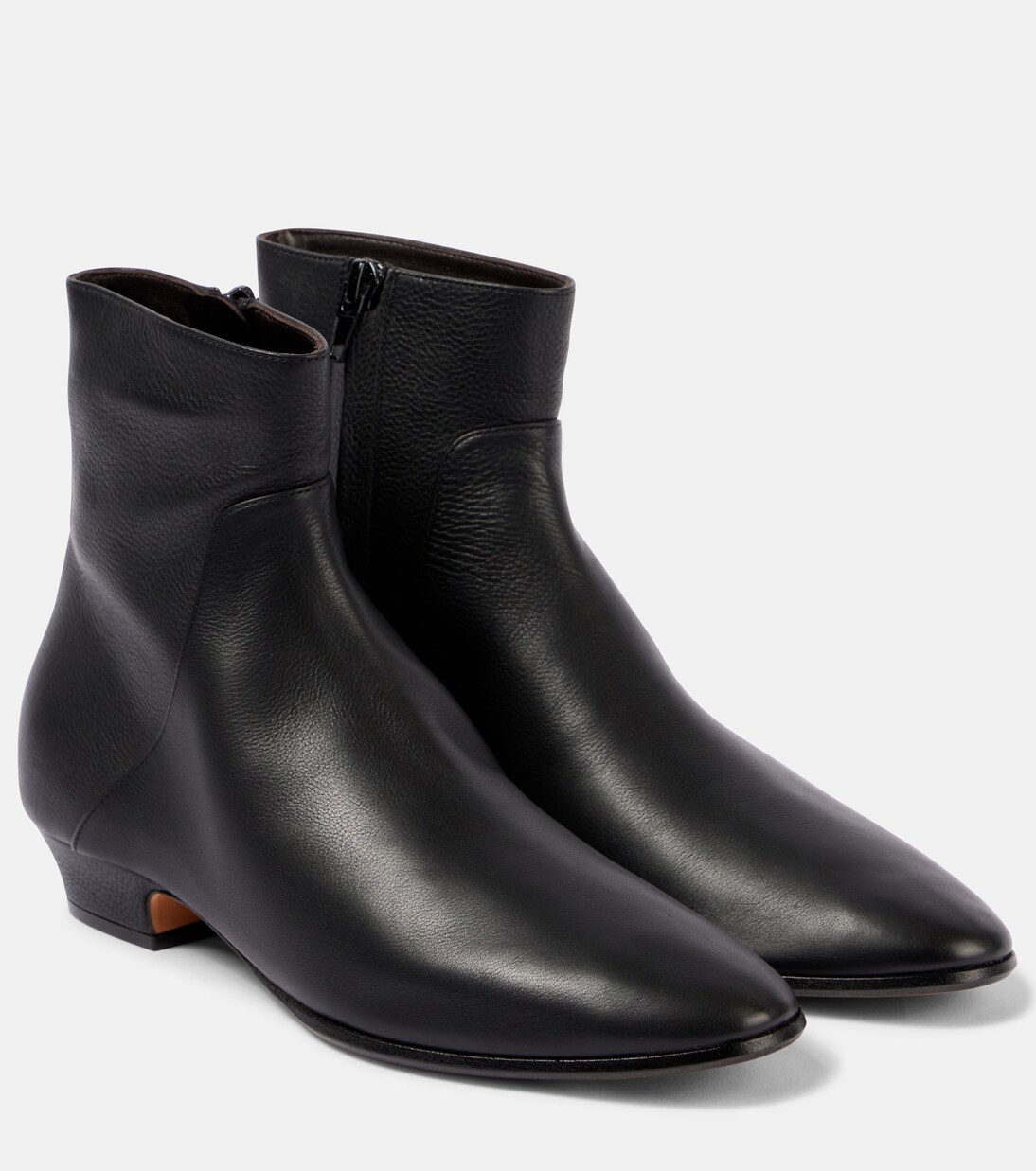 Bottines Hereditas en cuir | The Row