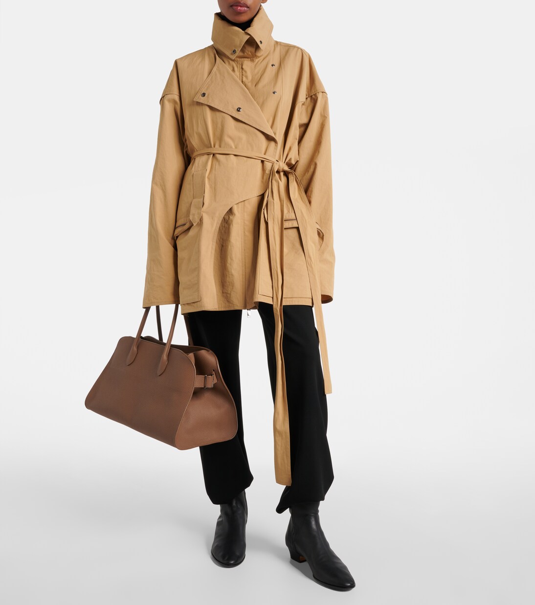 Bottines Hereditas en cuir | The Row