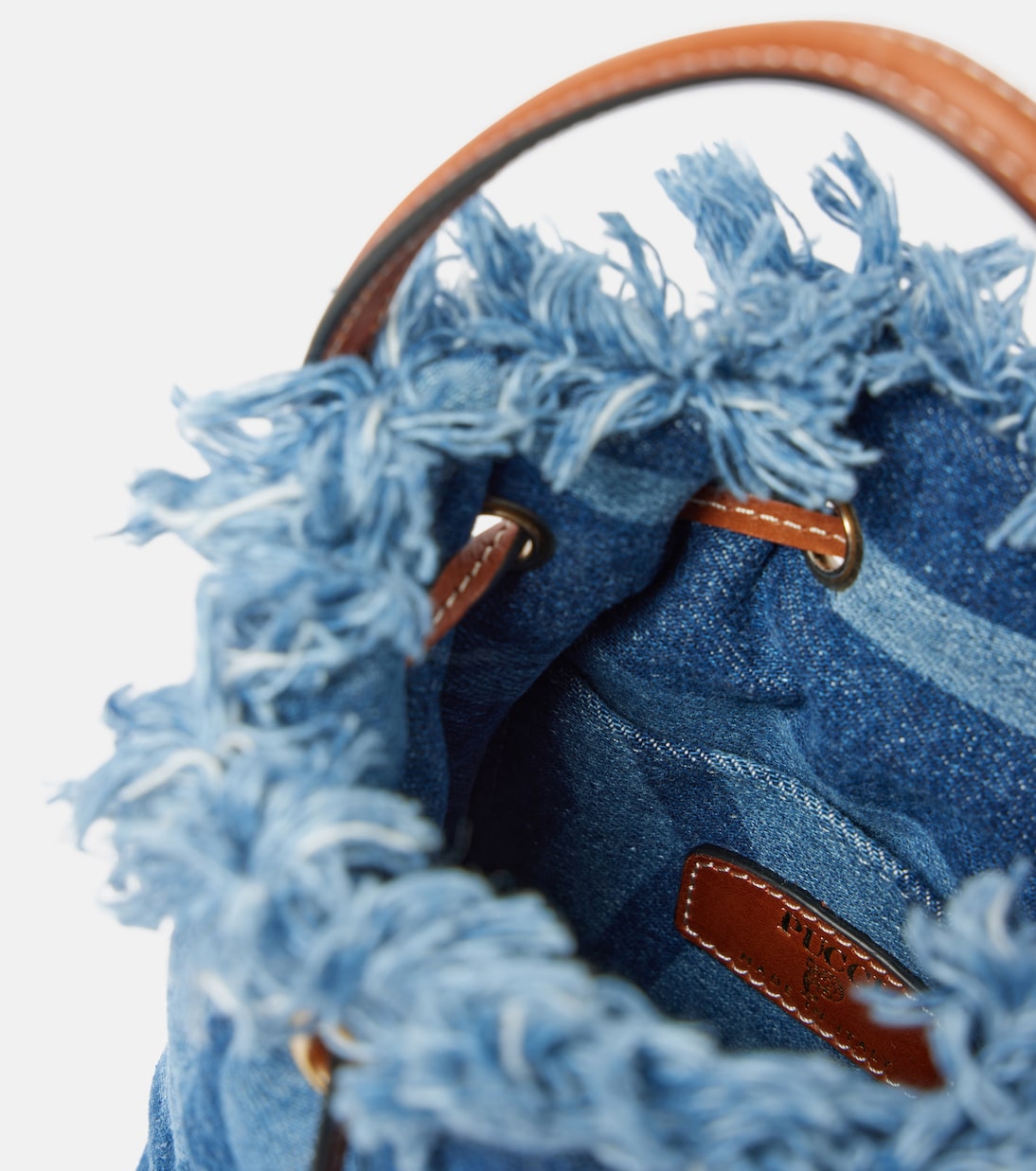 Secchiello Marmo Small in denim | Pucci