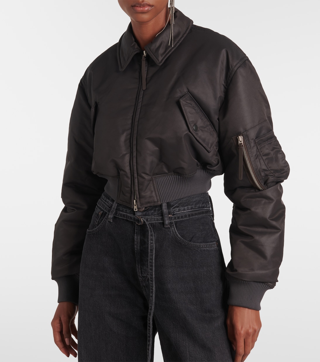 Cropped bomber jacket | Acne Studios