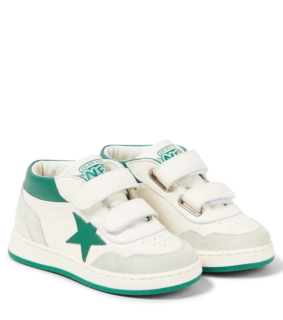June Basket leather sneakers | Golden Goose Kids