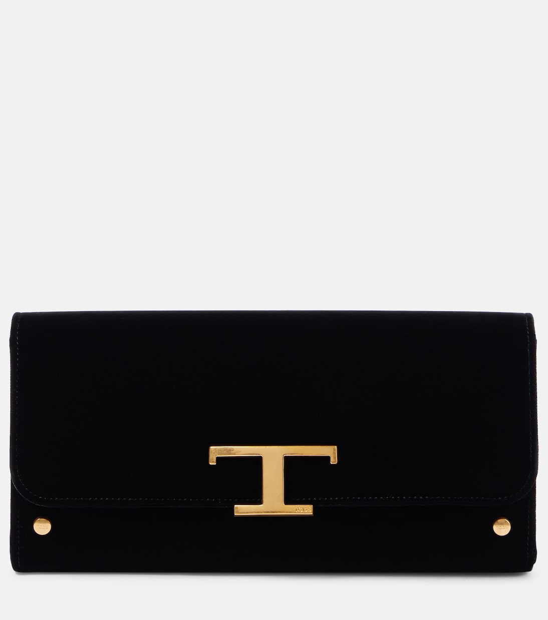 Portafoglio T Timeless Small in velluto con tracolla | Tod's