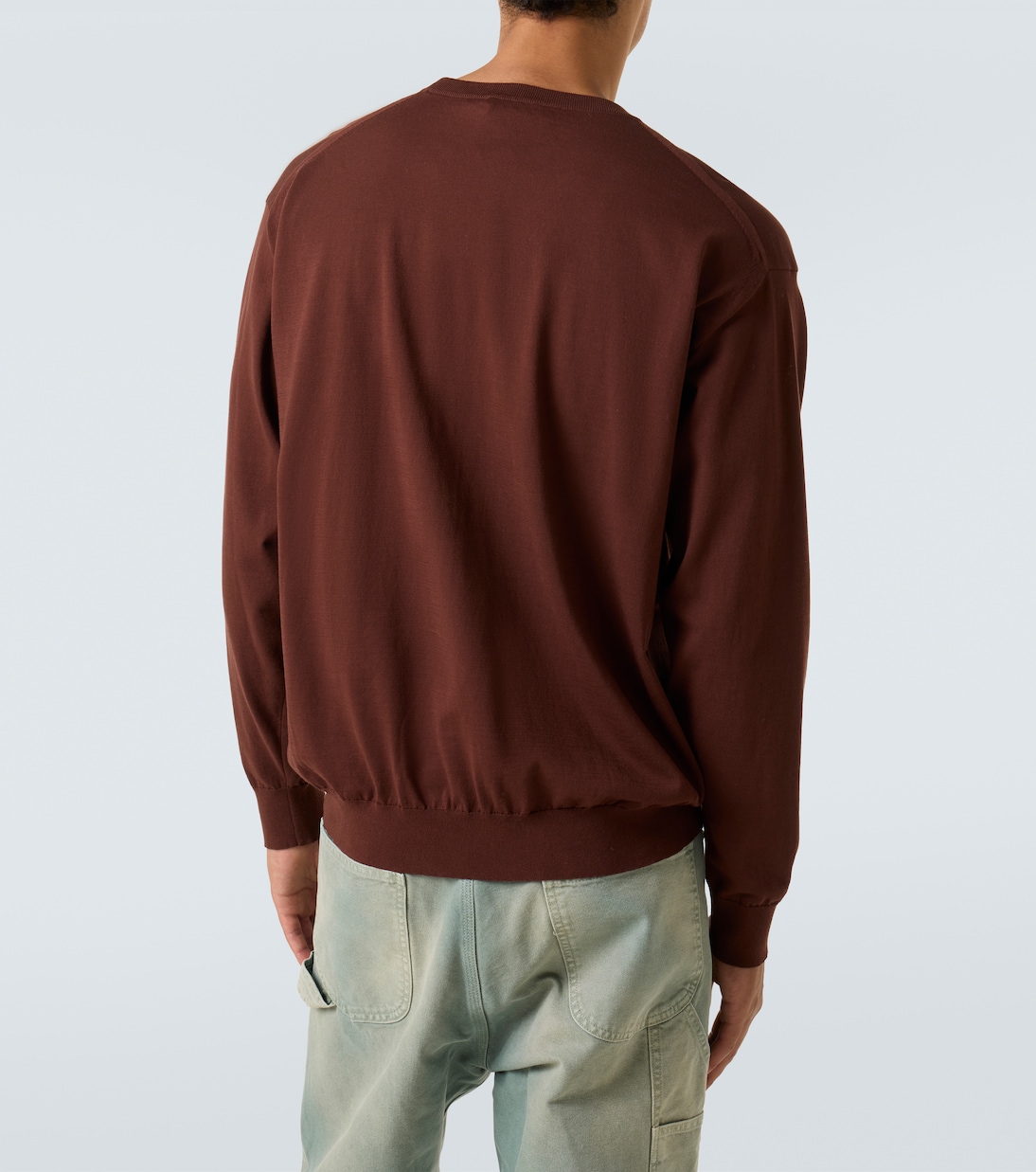 Knitted cotton sweatshirt | Auralee