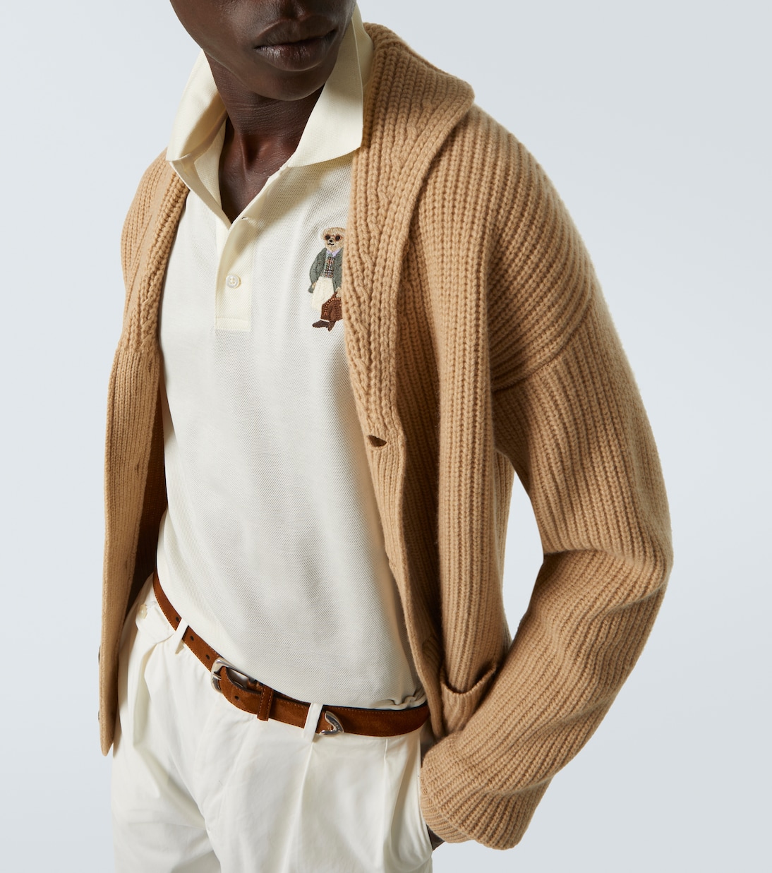 Camisa Polo Bear de algodón | Ralph Lauren Purple Label