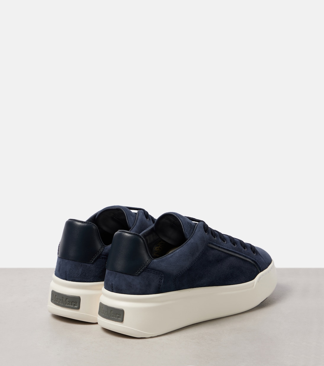 Baskets à plateforme SuperSuede | Max Mara