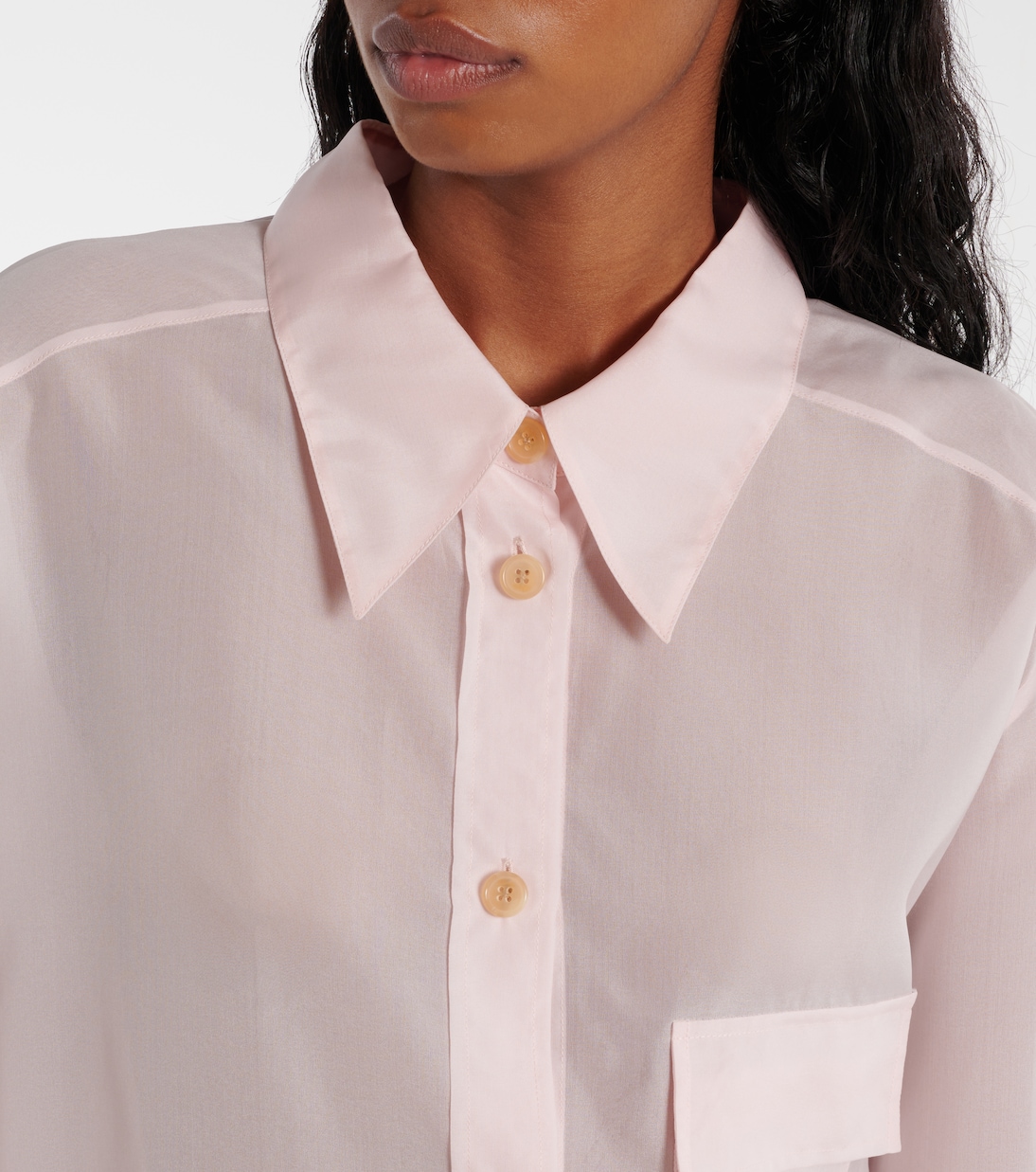 Blouse Yatty en soie | Khaite