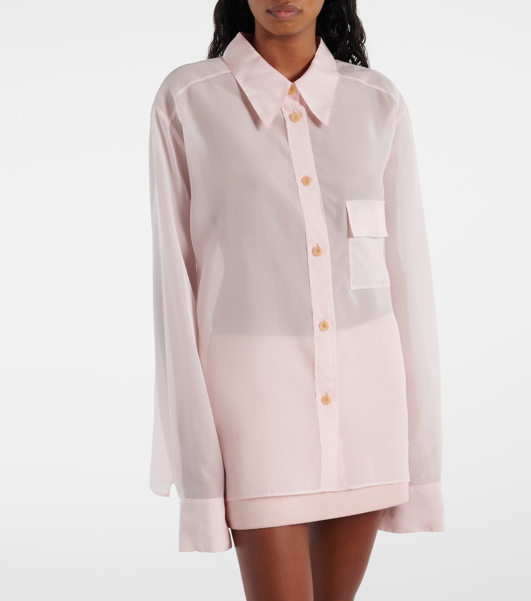 Blouse Yatty en soie | Khaite