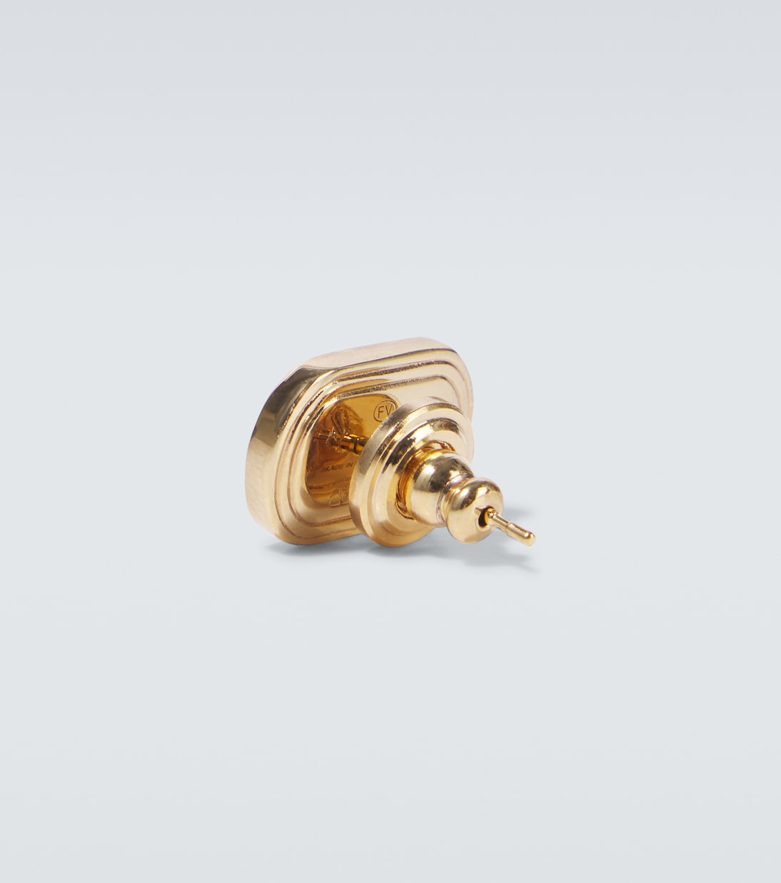 Boucles d'oreilles VGold à ornements | Valentino Garavani