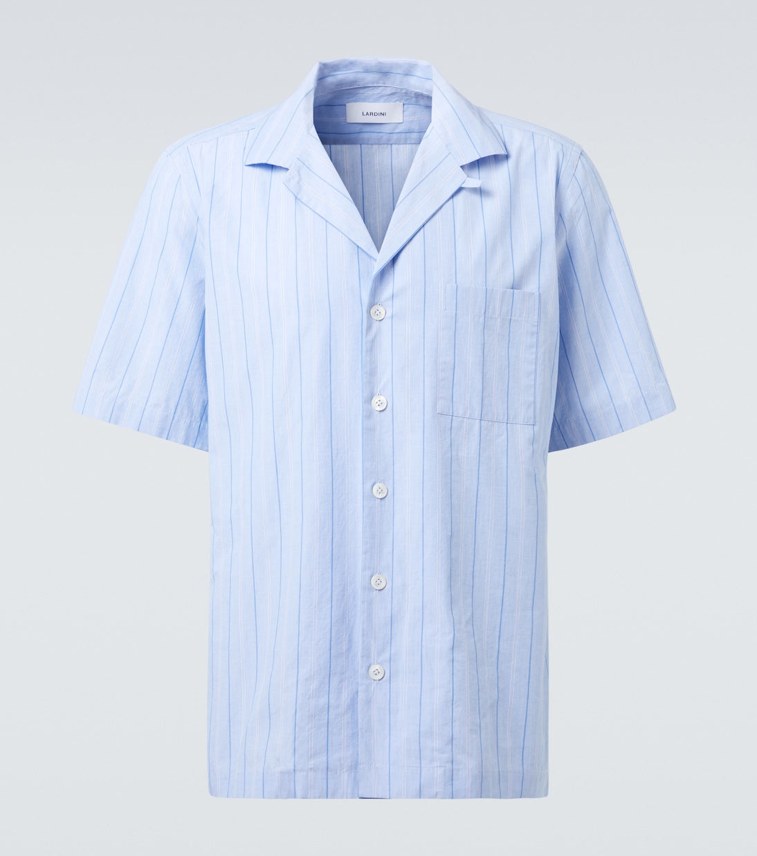 Camicia in popeline di cotone a righe | Lardini