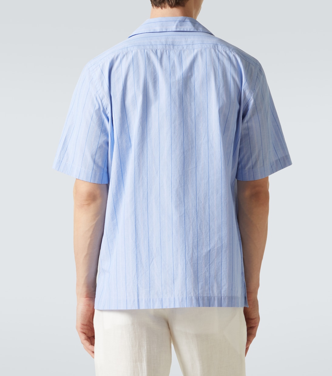 Camicia in popeline di cotone a righe | Lardini