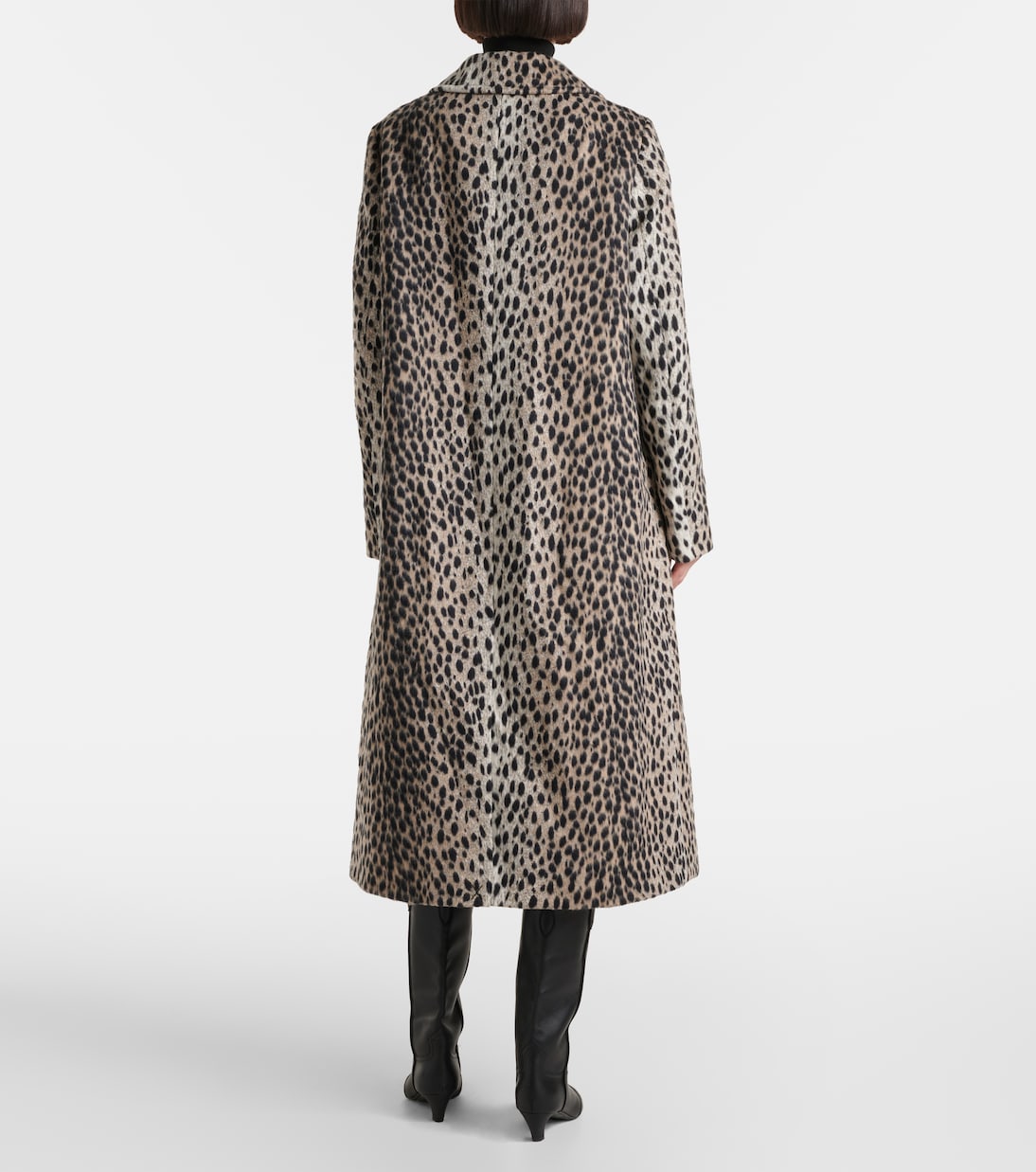 Rosemary leopard-print coat | Rixo