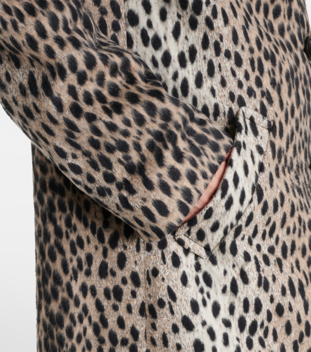 Rosemary leopard-print coat | Rixo