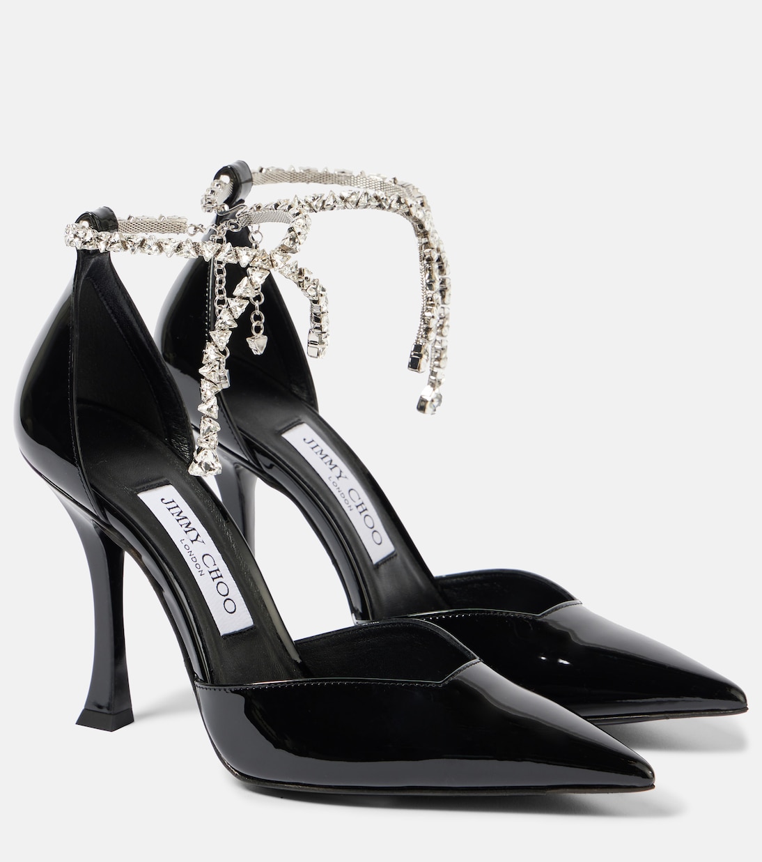 Escarpins Stevie 100 en cuir verni | Jimmy Choo