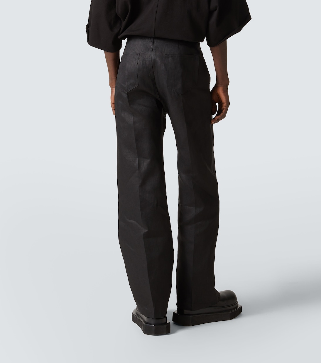 Weite Hose Geth aus Leinen | Rick Owens