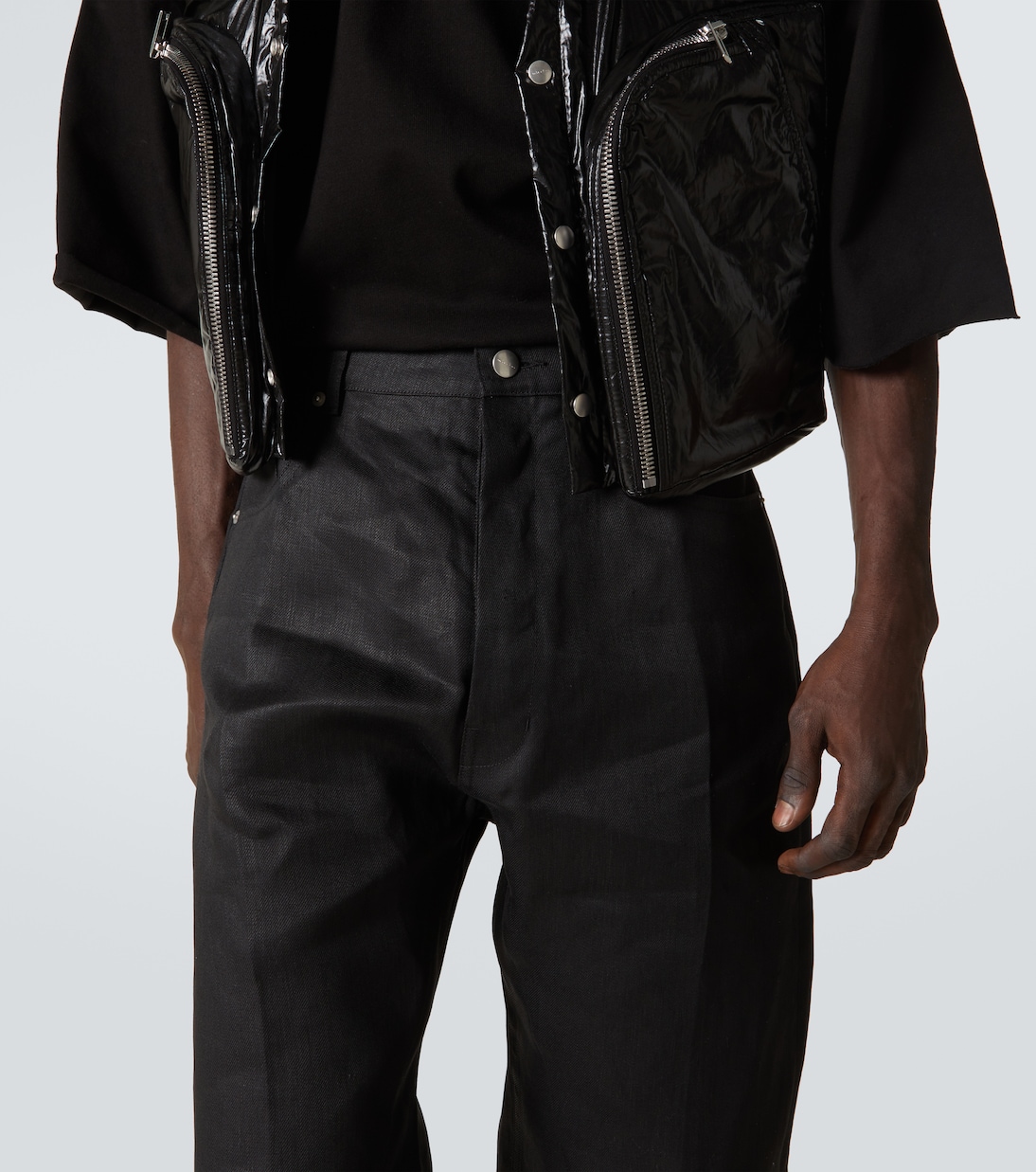 Weite Hose Geth aus Leinen | Rick Owens