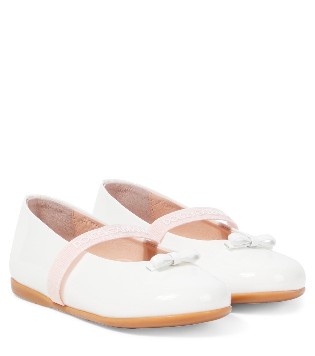 Ballerine in pelle | Dolce&Gabbana Kids