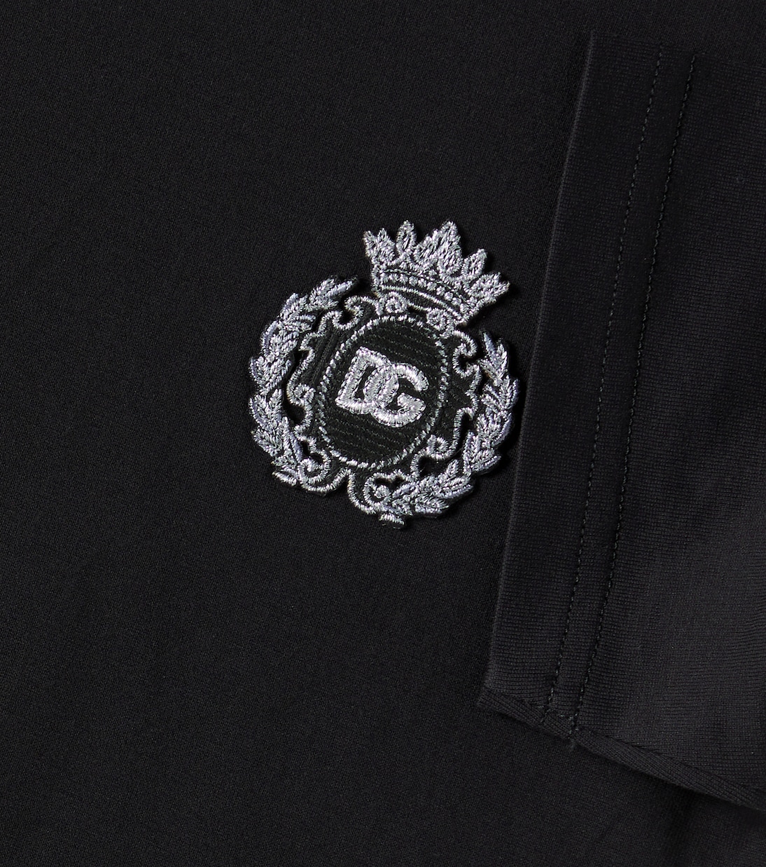 T-shirt in jersey di cotone con logo | Dolce&Gabbana Kids