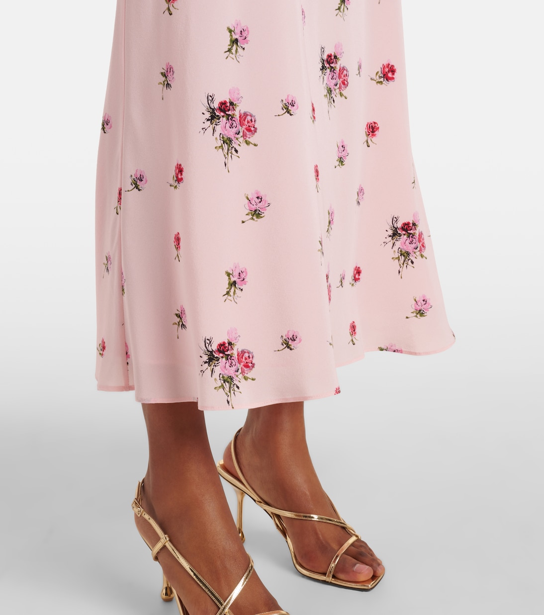 Abito midi in seta | Alessandra Rich