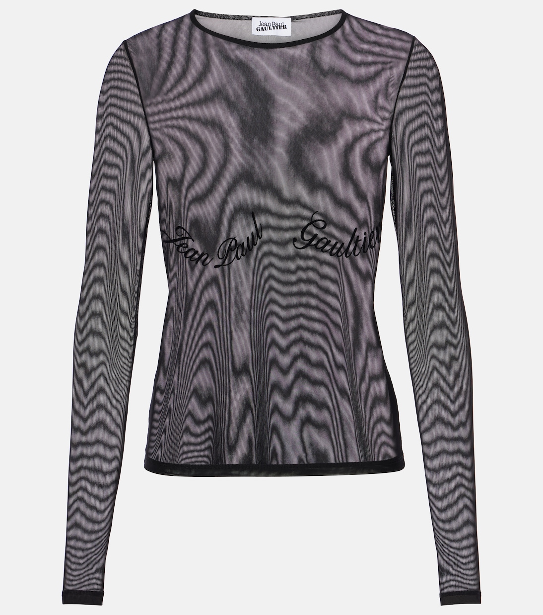 Top in mesh trasparente | Jean Paul Gaultier