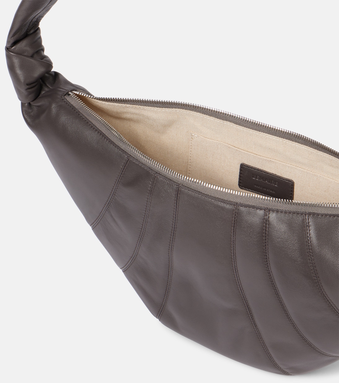 Borsa a spalla Croissant Medium in pelle | Lemaire
