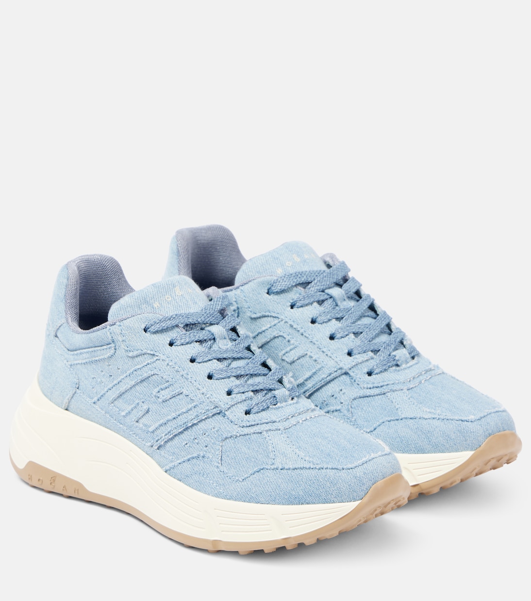 Zapatillas Hi-Fi en denim | Hogan