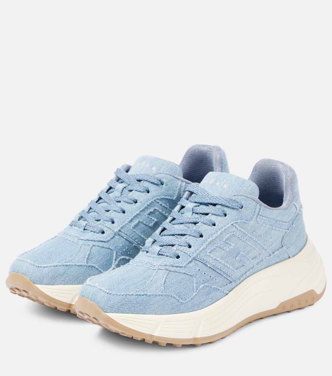 Zapatillas Hi-Fi en denim | Hogan