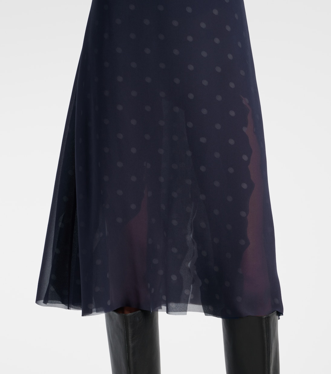 Falda midi estampada | Acne Studios