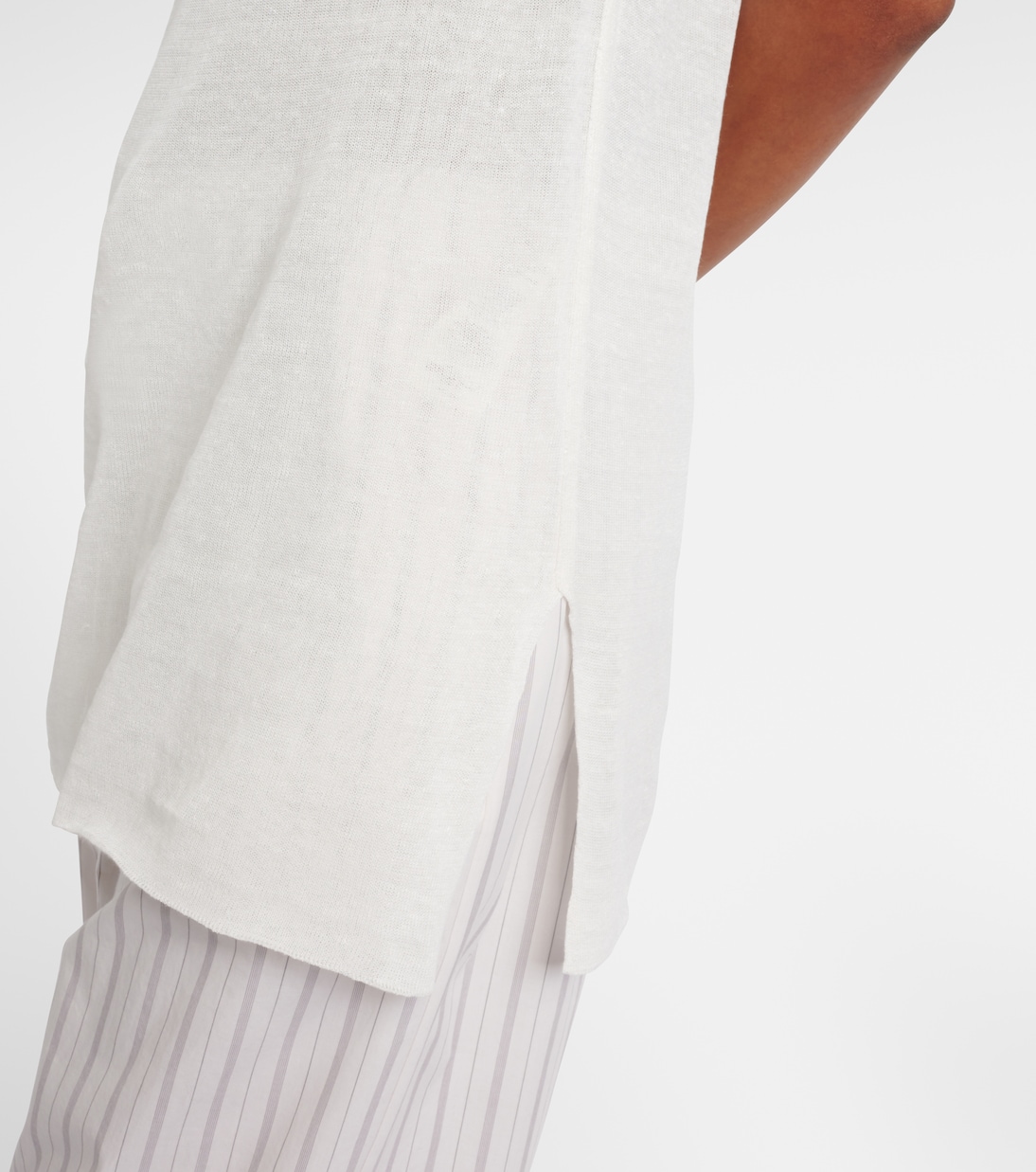 Top Jaylen aus Leinen und Baumwolle | The Row