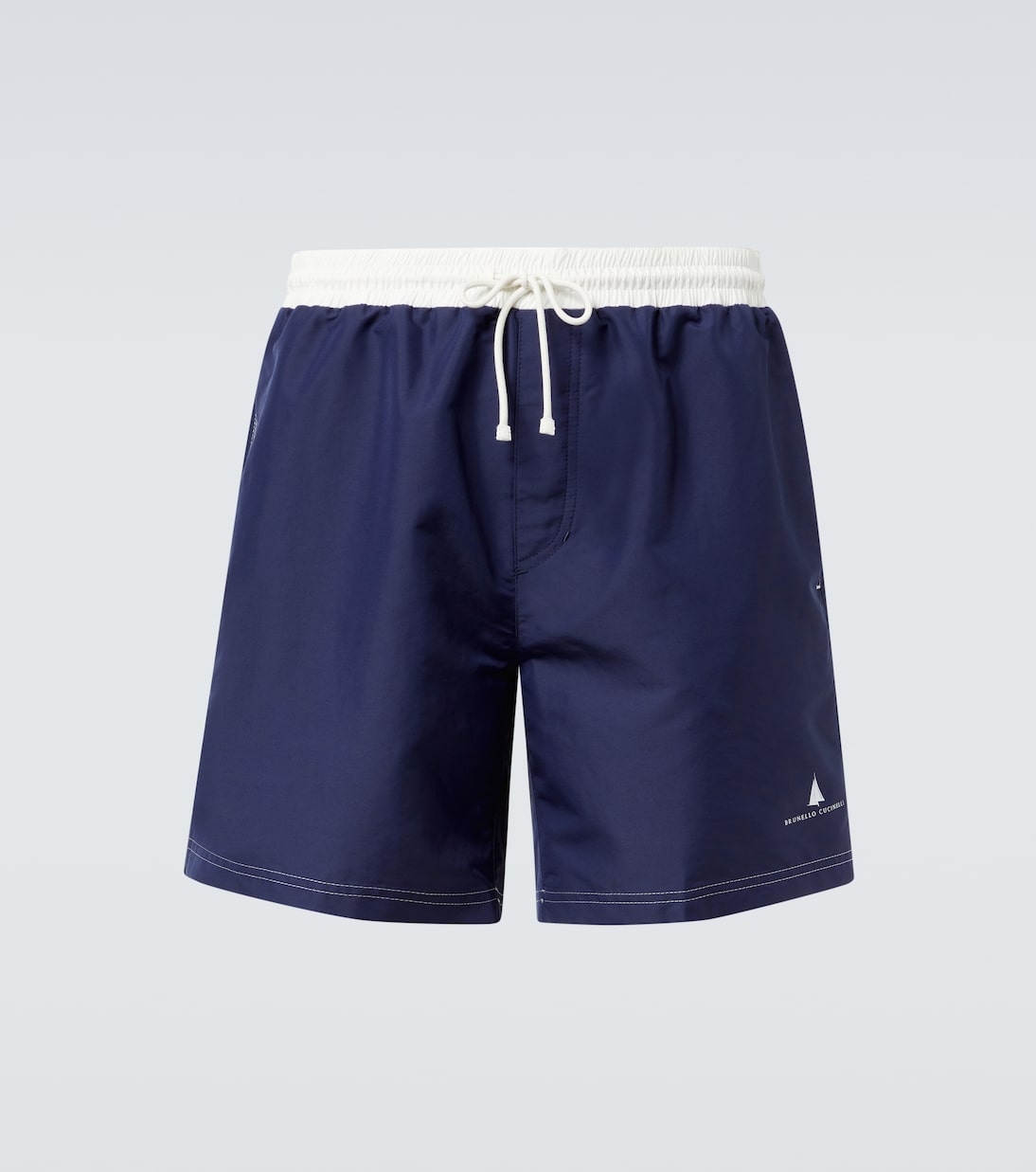 Short de bain à taille mi-haute | Brunello Cucinelli
