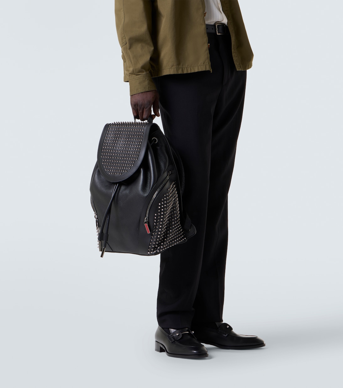 Funky embellished leather backpack | Christian Louboutin