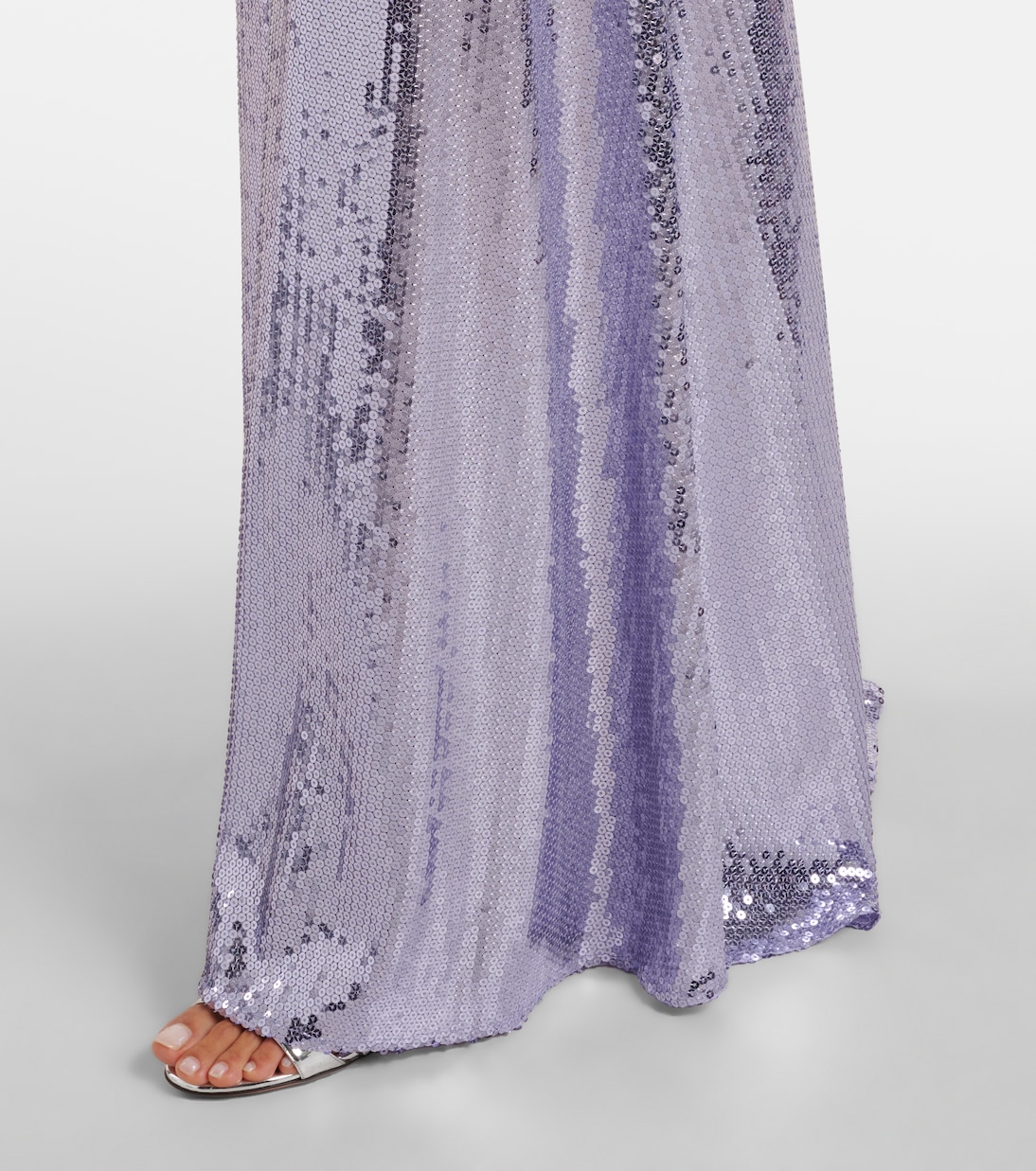 Sequined open-back gown | Alex Perry
