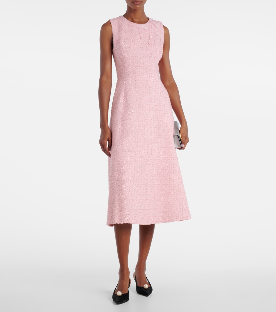 Midikleid aus Bouclé | Carolina Herrera