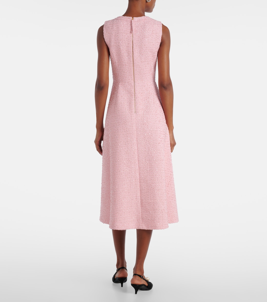 Midikleid aus Bouclé | Carolina Herrera