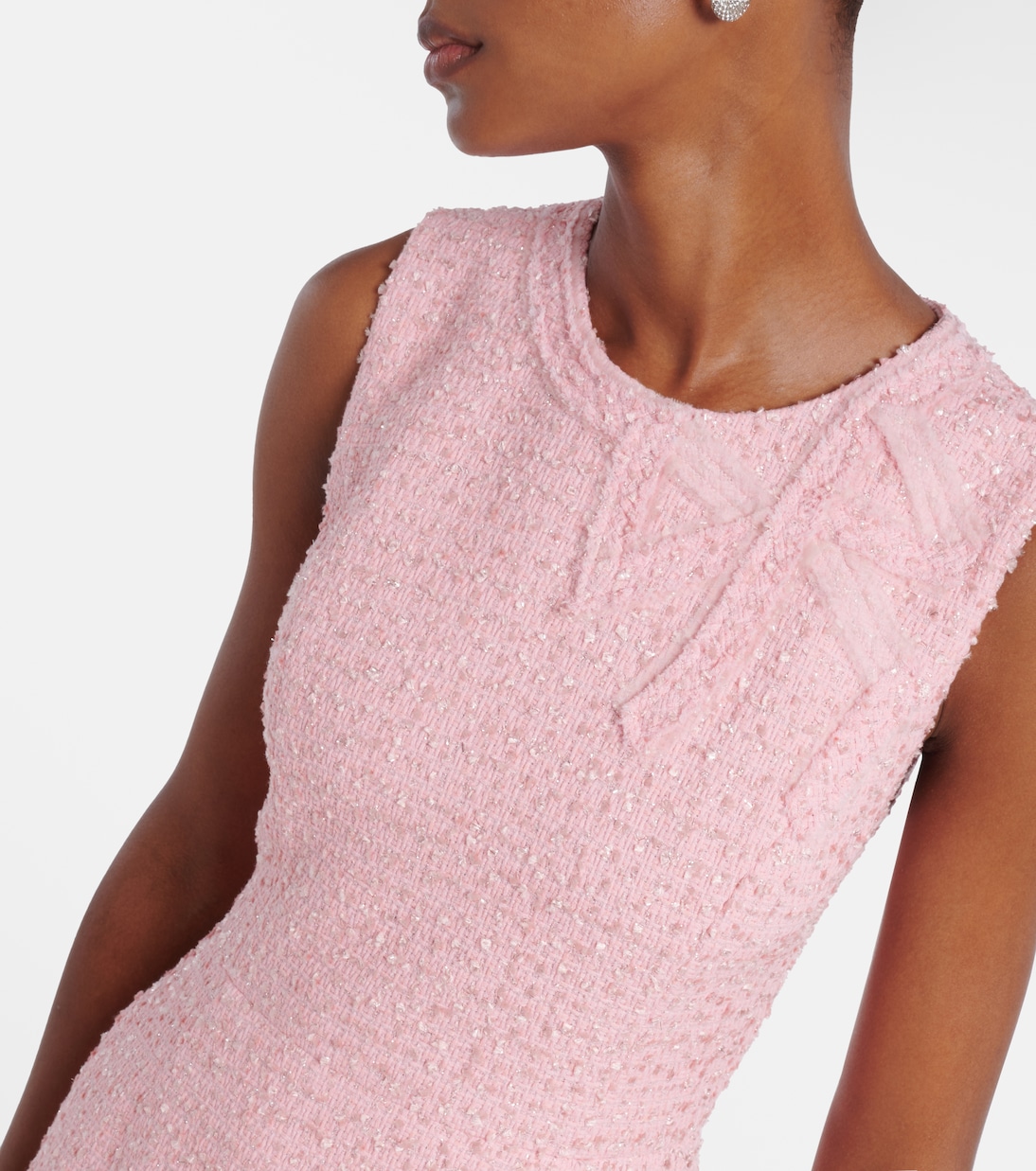 Midikleid aus Bouclé | Carolina Herrera