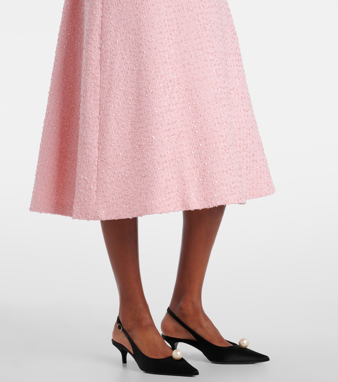 Midikleid aus Bouclé | Carolina Herrera