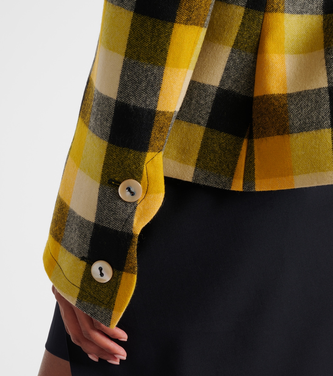 Blazer Georgia en laine vierge à carreaux | Vivienne Westwood