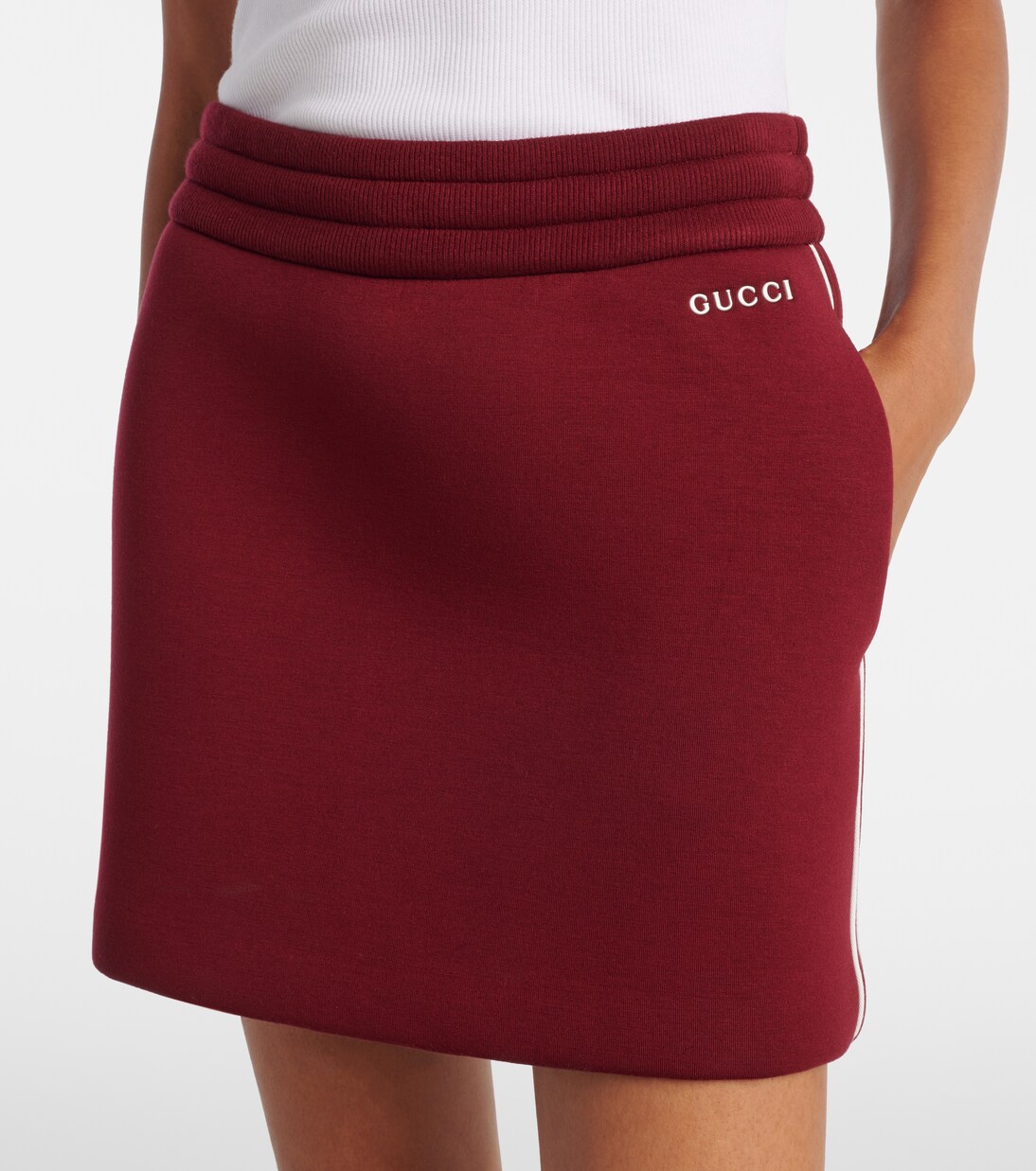 Minigonna con logo | Gucci