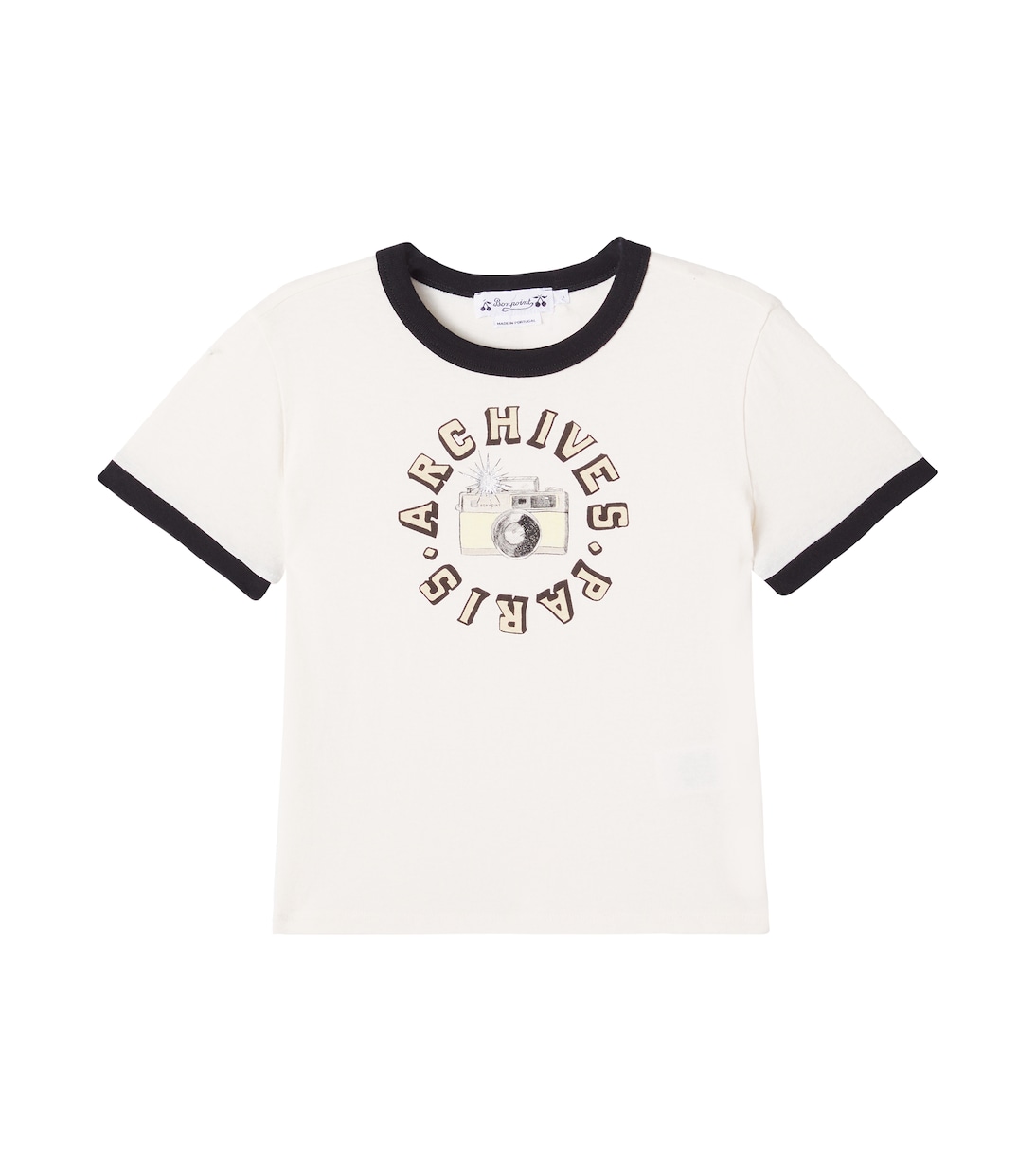 T-shirt Akiva en coton imprimé | Bonpoint