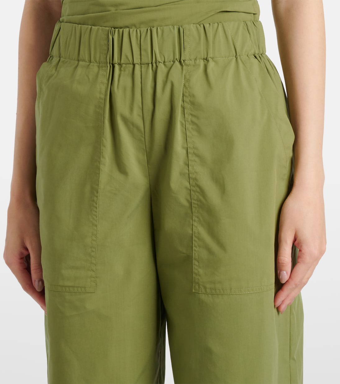 Pantaloni Arden a gamba larga in misto cotone | Simkhai