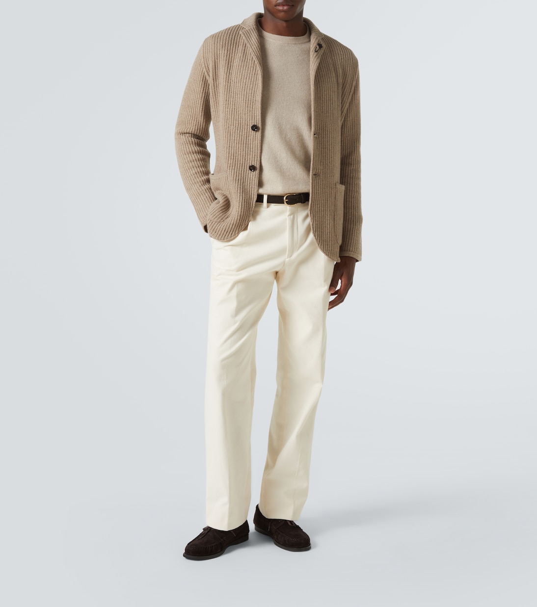 Knitted cashmere blazer | Lardini